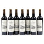 Seven bottles of 2020 Grande Reserve de Gassac Pays d'Herault red wine : For further information