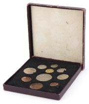 George VI 1951 Festival of Britain specimen coin set with fitted box by The Royal Mint : For further