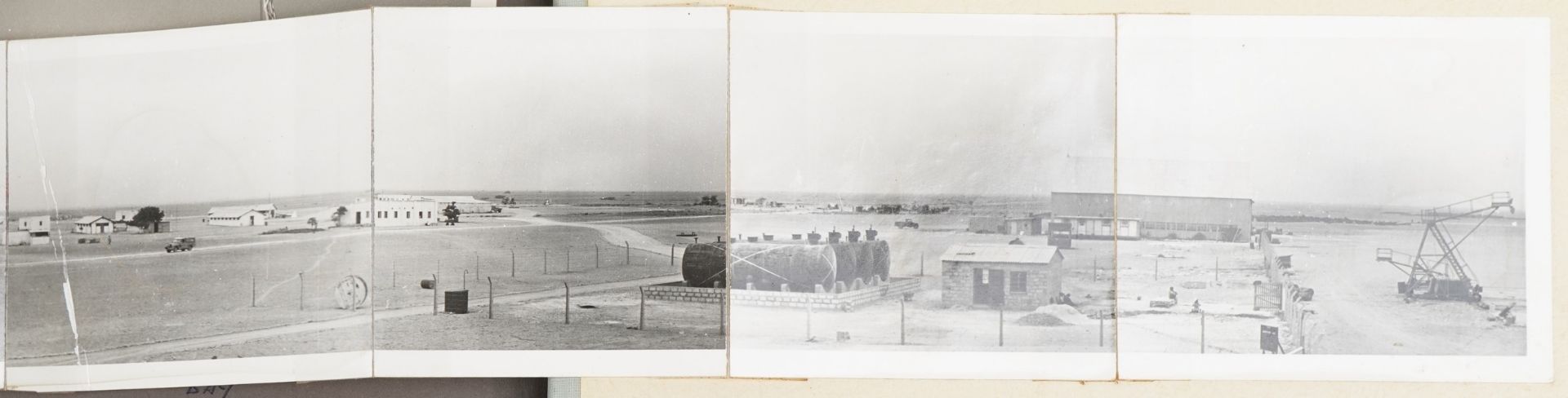 Military interest photographs arranged in an album relating to Royal Air Force Salalah, Dhofar, - Image 28 of 28