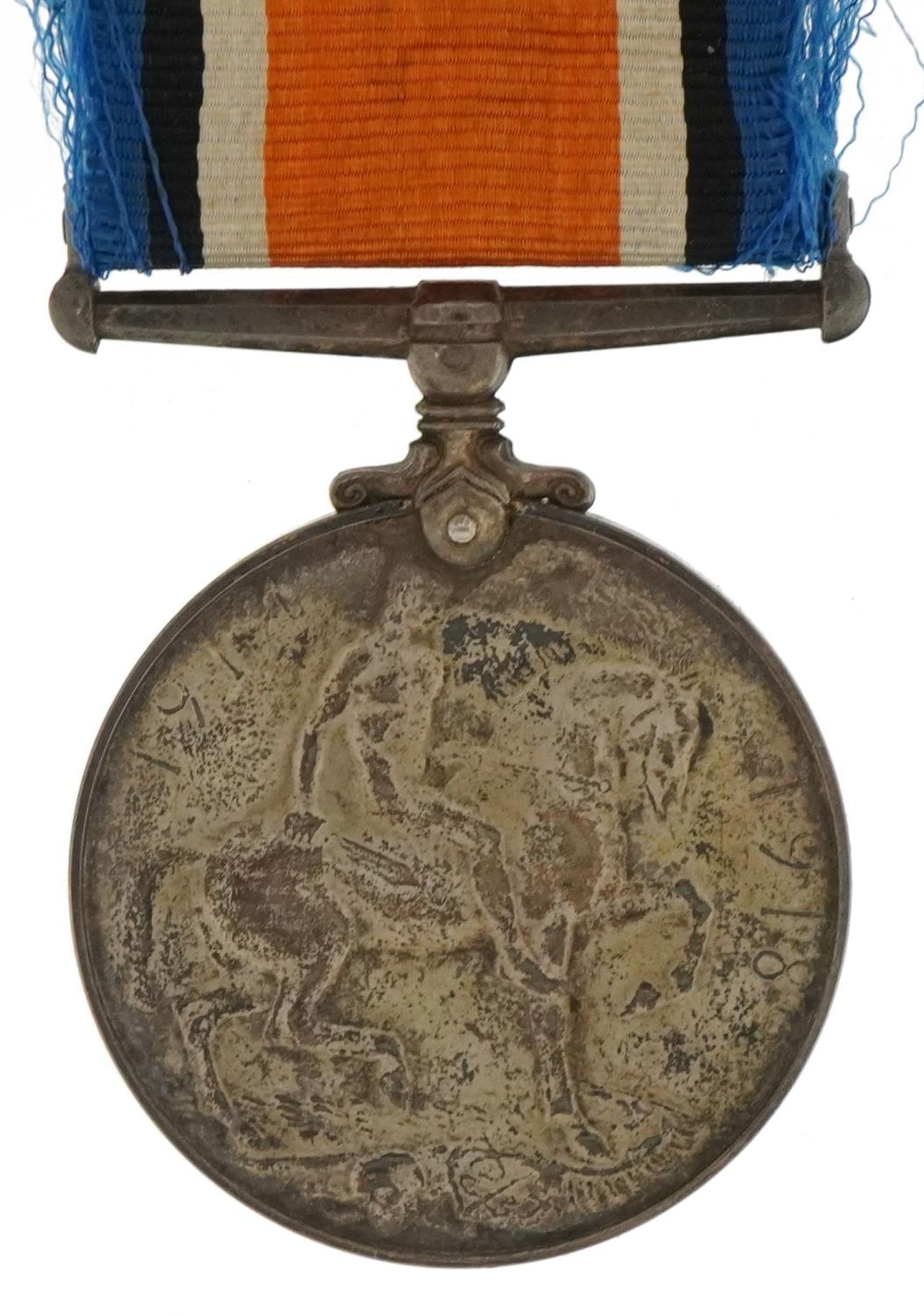 British military World War I 1914-18 war medal awarded to W.H.THOMAS.SERVICEWITHTHEROYALNAVY. : - Image 3 of 4