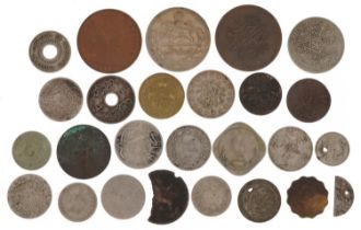 Various Persian and British coinage : For further information on this lot please visit www.