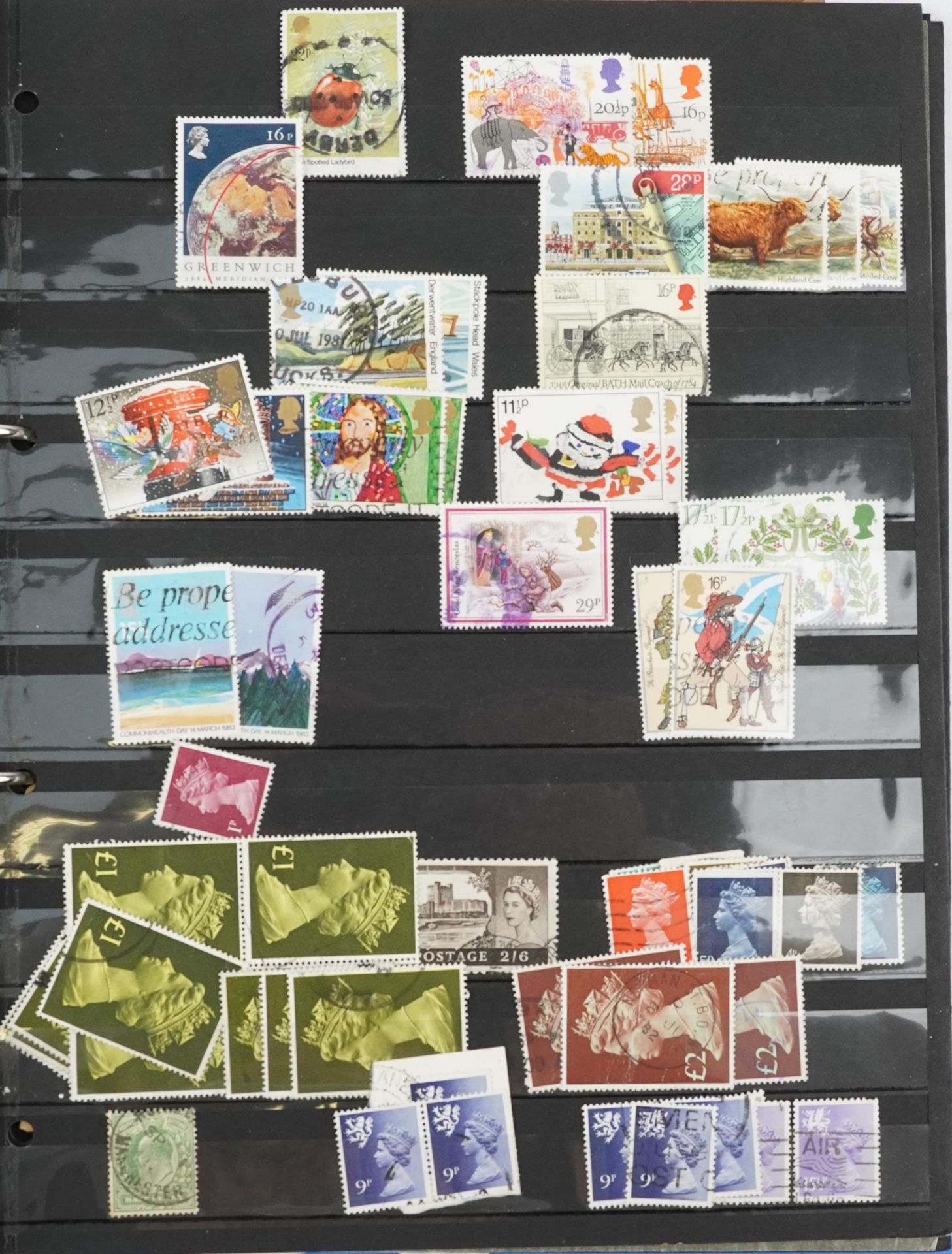 Great Britain and world stamps arranged in six albums including Germany and Norway : For further - Bild 3 aus 11