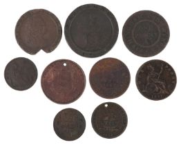 18th century and later coinage including George III cartwheel penny : For further information on