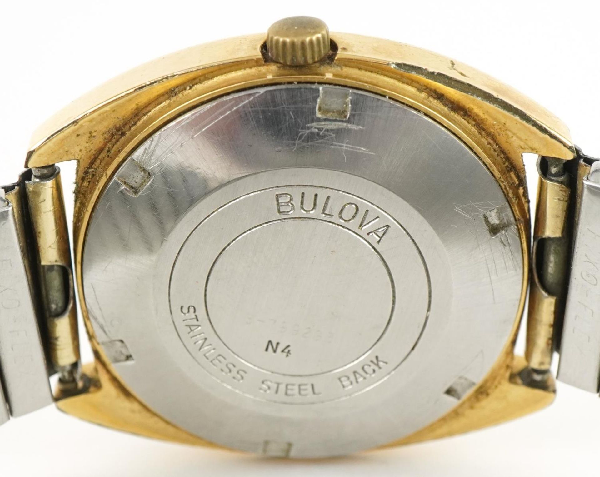 Bulova, gentlemen's Bulova Ambassador automatic wristwatch with day/date aperture, the case 30mm - Bild 4 aus 5