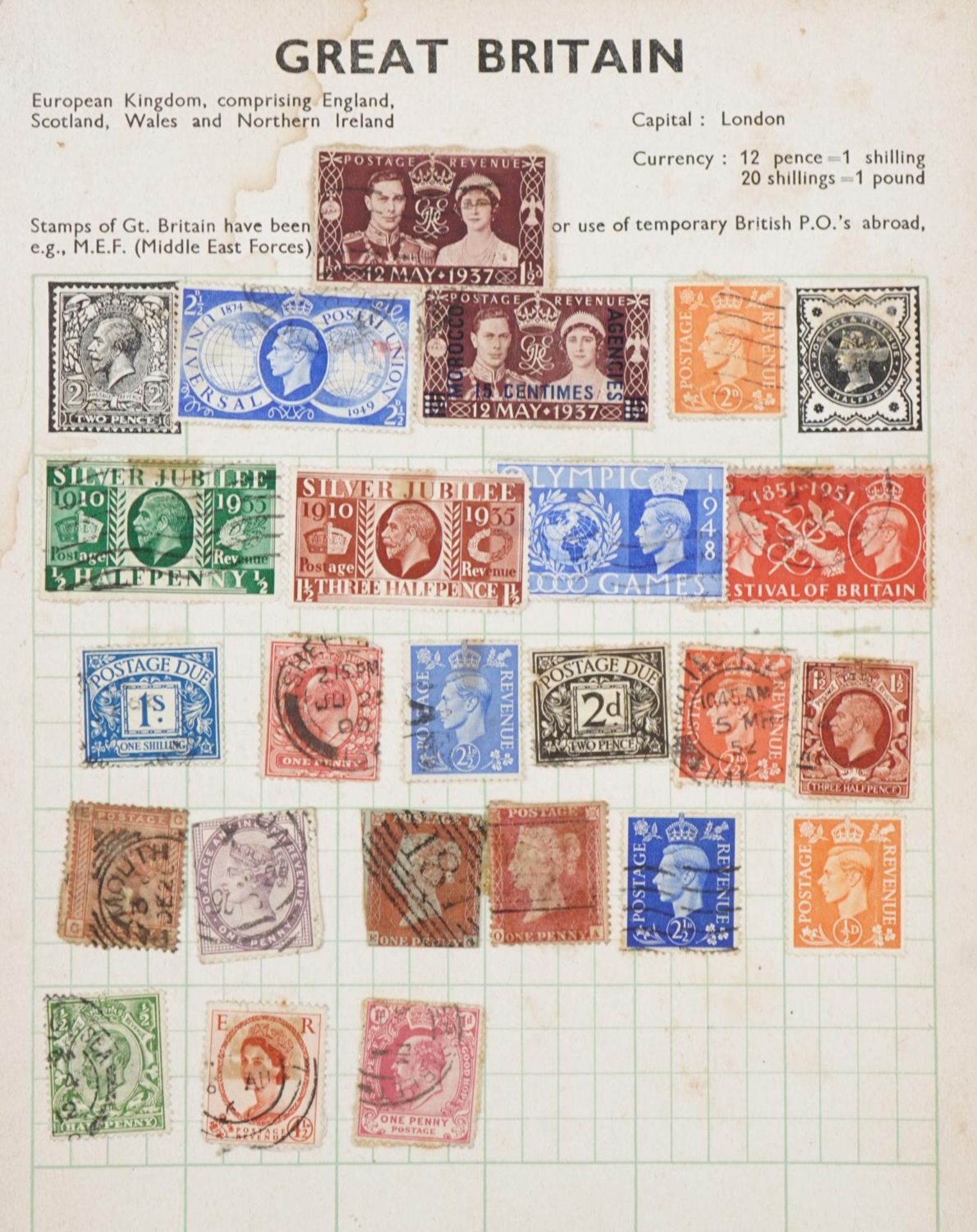 Collection of 19th century and later British and world stamps, predominantly arranged in albums - Bild 6 aus 16