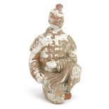 Chinese terracotta figure, 19.5cm high : For further information on this lot please visit www.