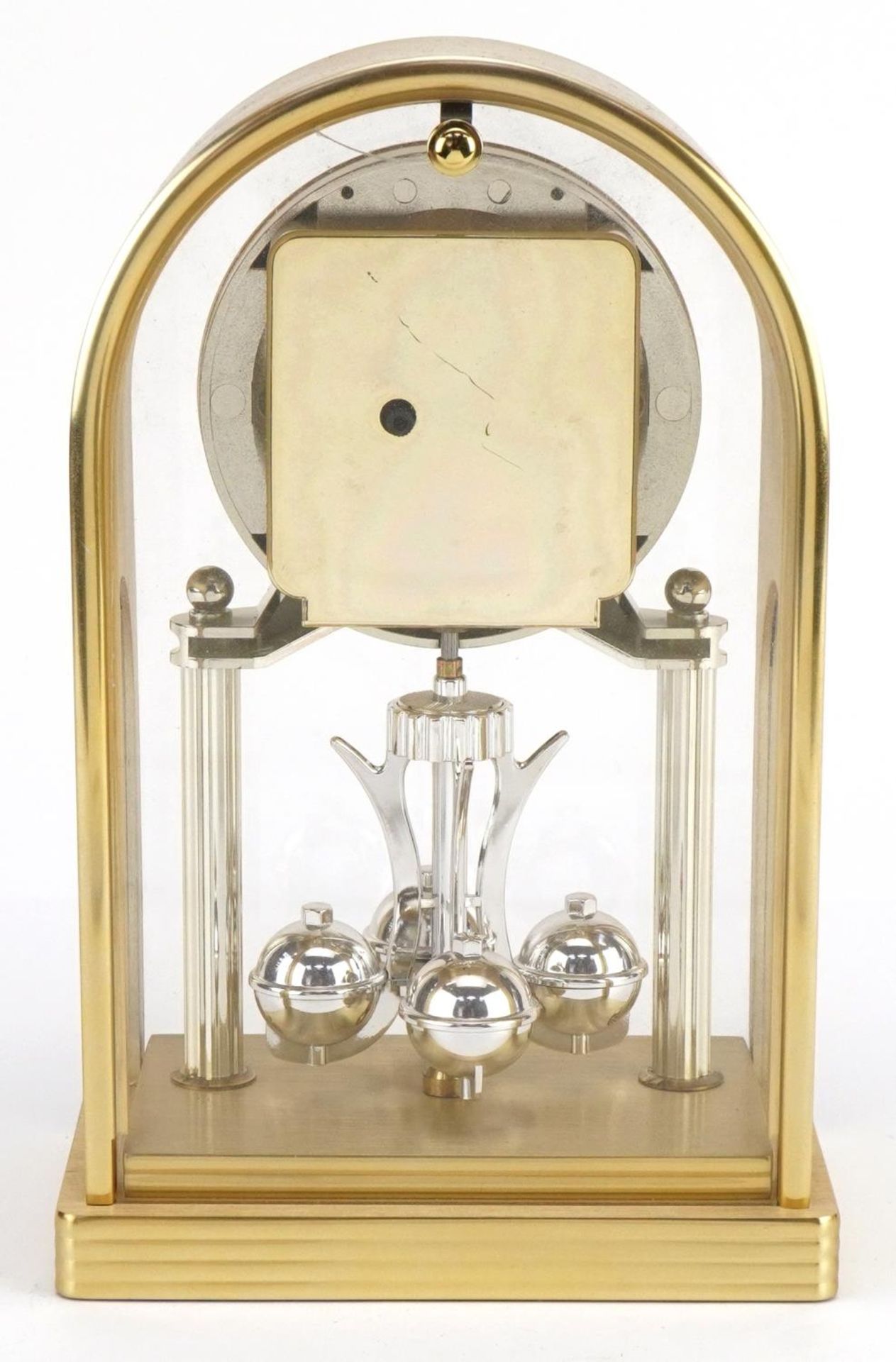 Whitehall quartz dome top anniversary clock, 20cm high : For further information on this lot - Bild 3 aus 3