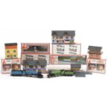 Lima and Hornby OO gauge model railway, some with boxes, including King Charles II locomotive with