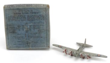 Vintage Dinky toys diecast Boeing Flying Fortress with box, no 62G : For further information on this