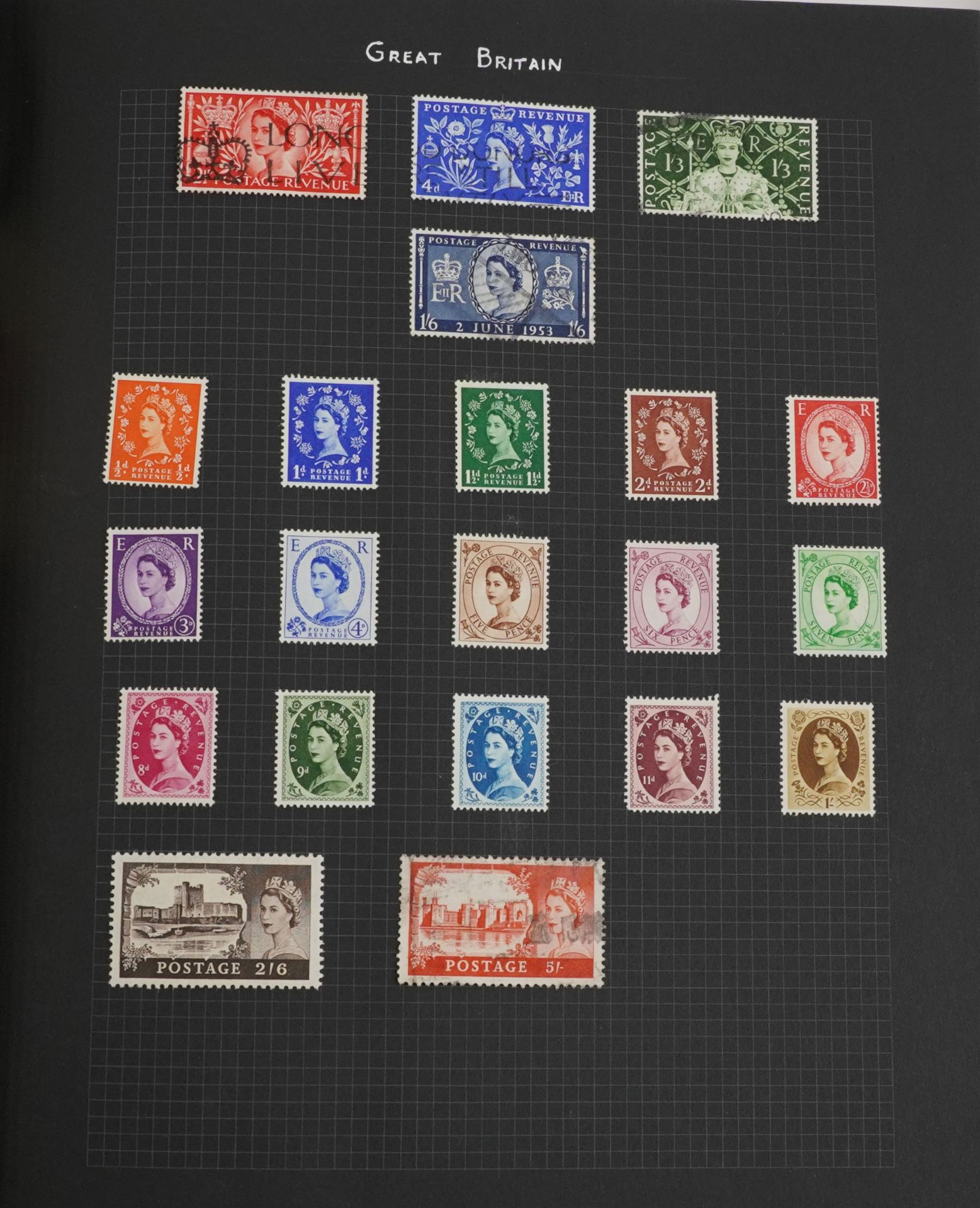 Collection of Commonwealth stamps arranged in three stamp albums : For further information on this - Image 4 of 10