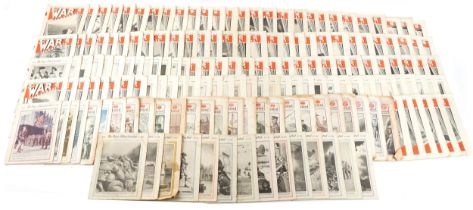 Collection of War Illustrated magazines, various volumes and numbers : For further information on