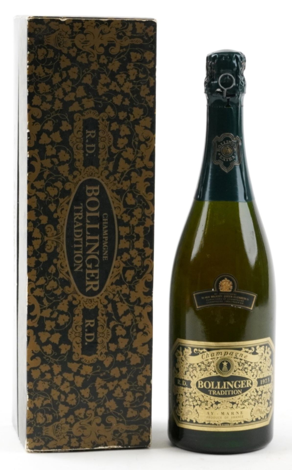 Bottle of 1973 Bollinger Tradition Champagne with box : For further information on this lot please - Bild 2 aus 5