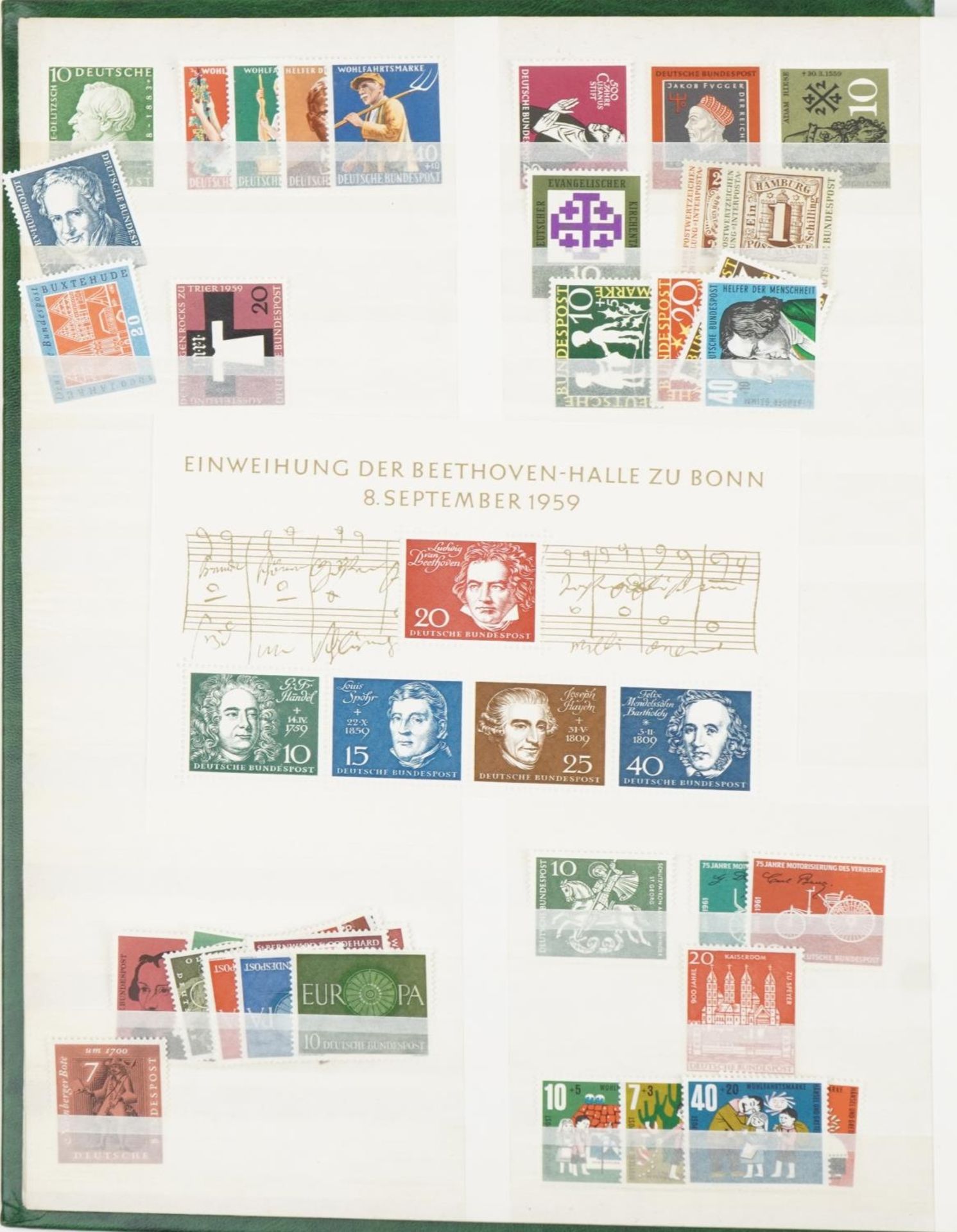 Collection of German stamps arranged in three albums : For further information on this lot please - Image 9 of 12