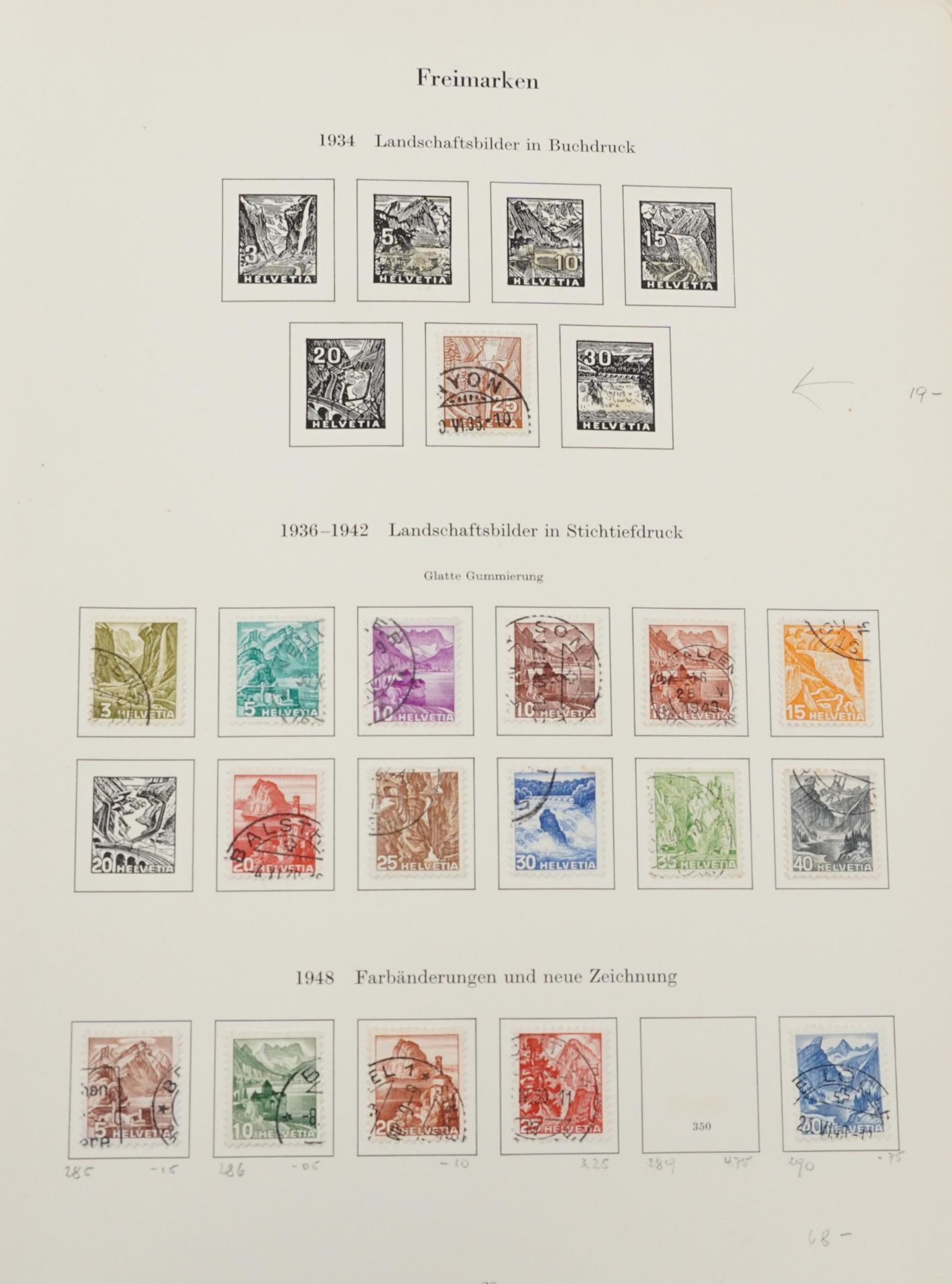 19th century and later predominantly European stamps and covers arranged in albums including Great - Bild 7 aus 9
