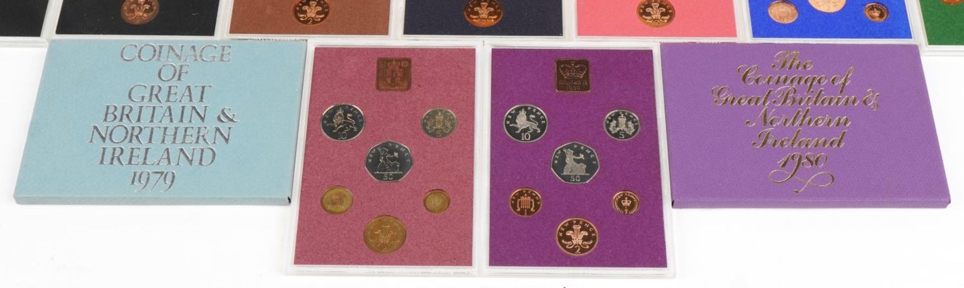 Great Britain and Ireland proof and commemorative coin sets including Coinage of Great Britain & - Bild 5 aus 5