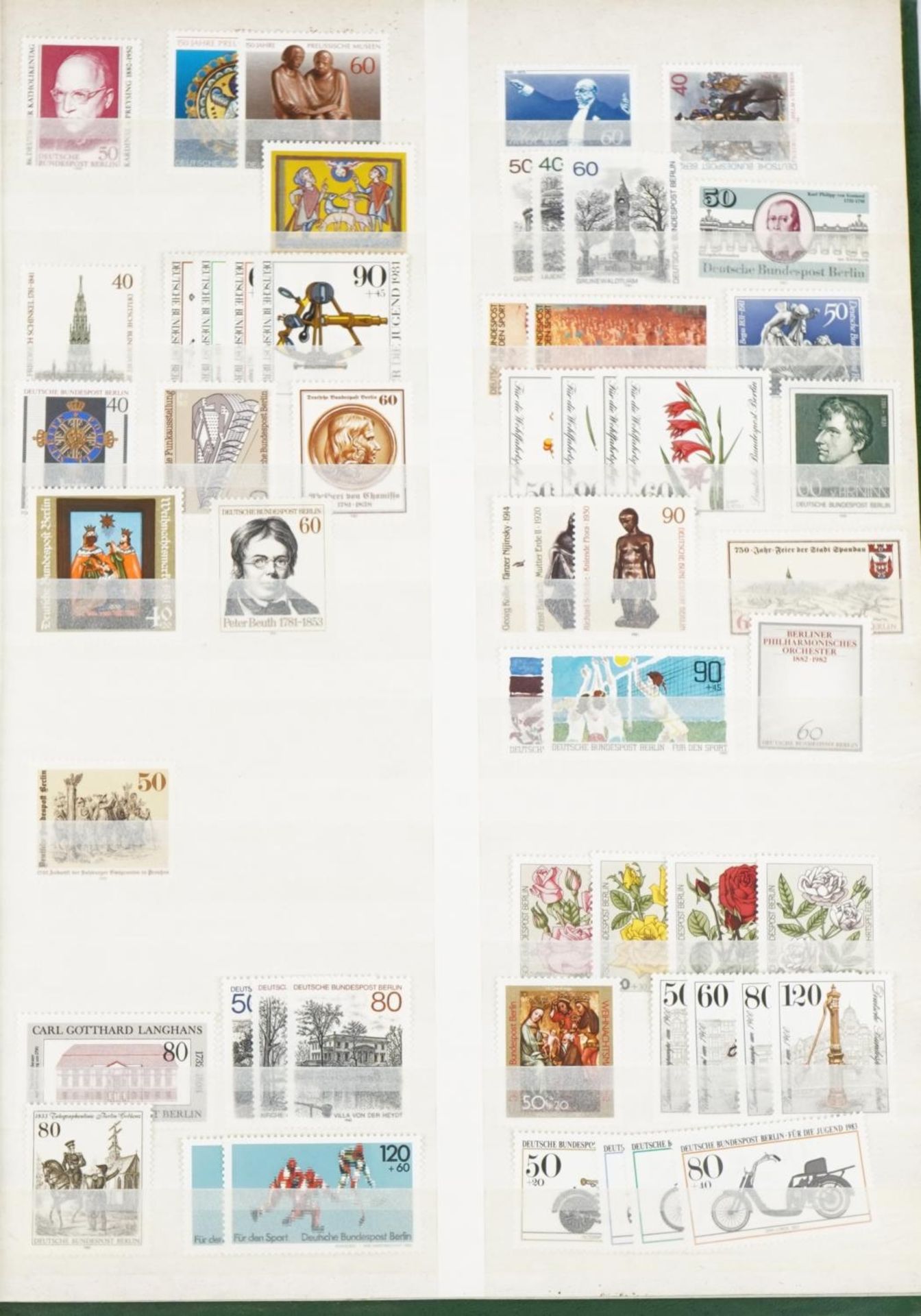 Collection of German stamps arranged in three albums : For further information on this lot please - Image 10 of 12