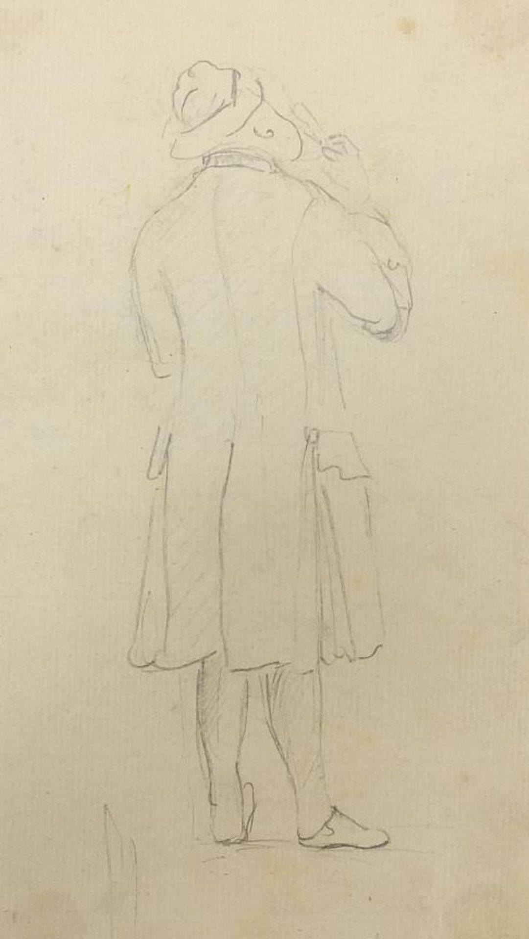 School of George Hayter - Classical figures, children and gentlemen wearing uniform, five pencil - Image 15 of 17