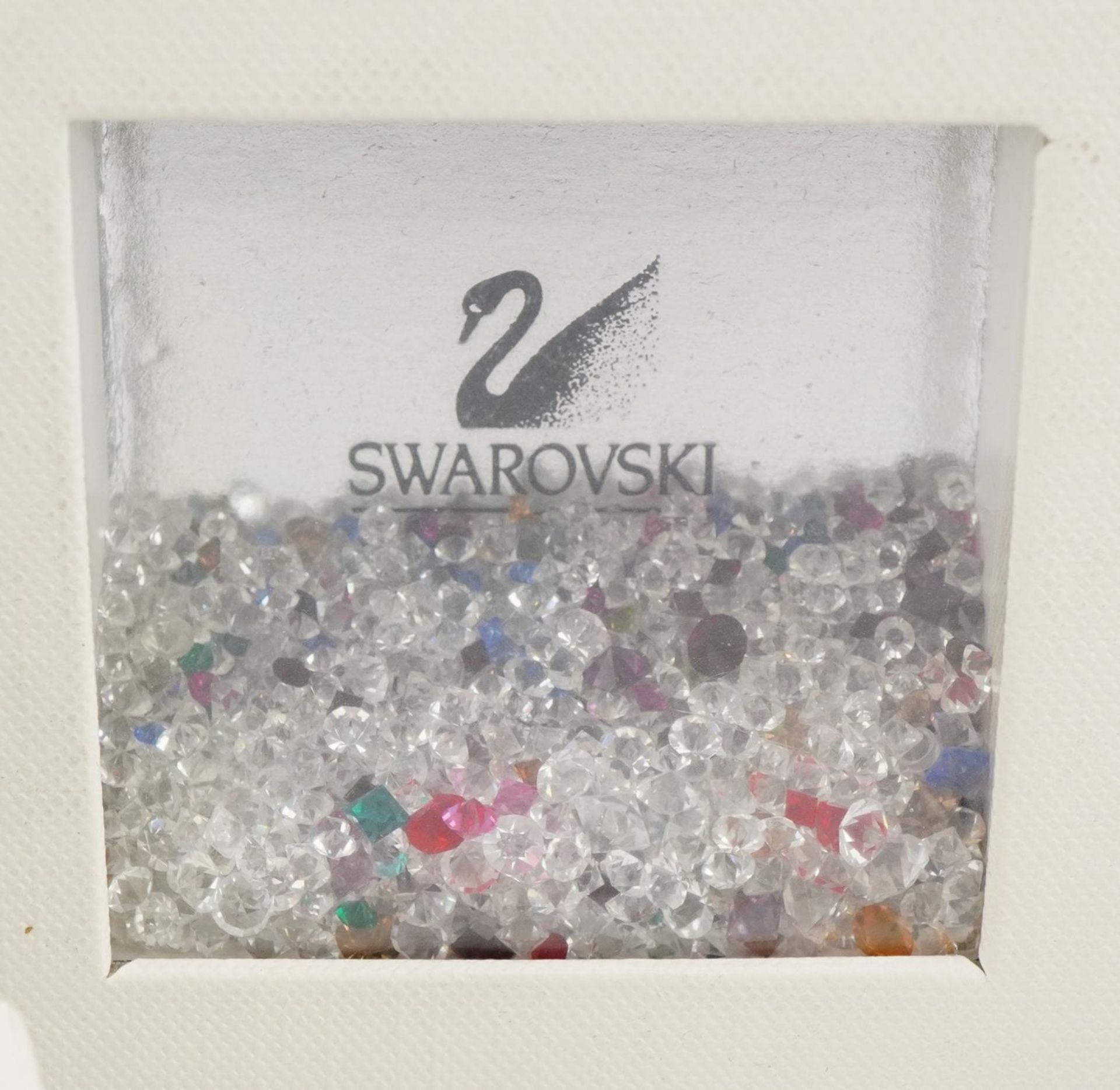 Swarovski crystal with boxes including silver crystal and cat pendant on necklace, the largest 6.5cm - Bild 2 aus 5
