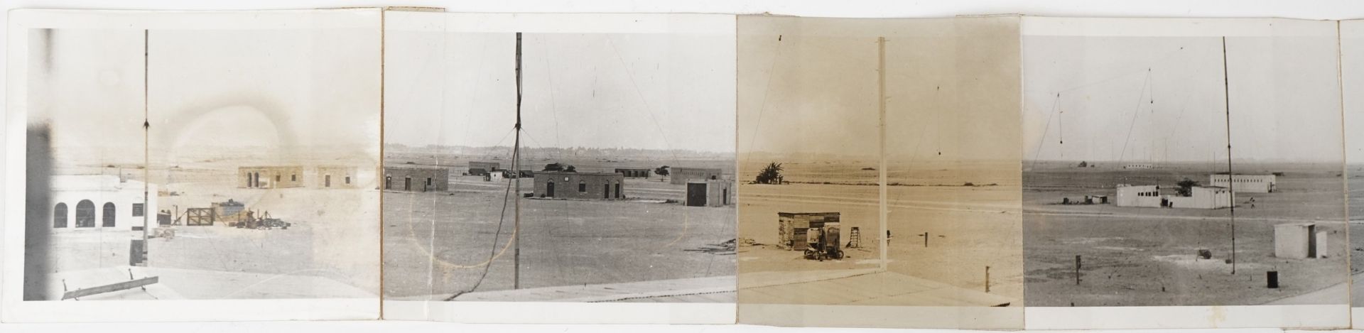 Military interest photographs arranged in an album relating to Royal Air Force Salalah, Dhofar, - Image 26 of 28