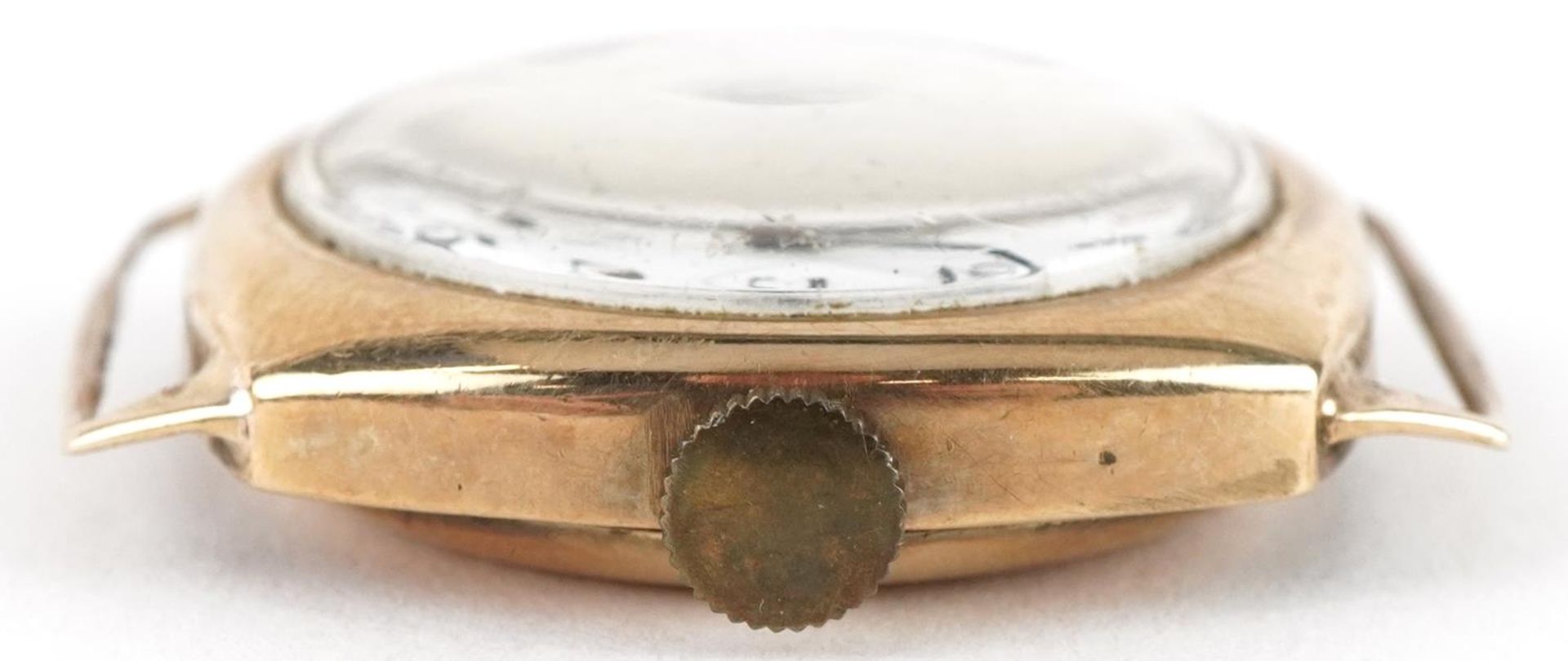 Bernex, gentlemen's 9ct gold Bernex No 2 manual wristwatch with subsidiary dial, movement numbered - Bild 5 aus 5