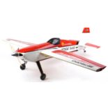 Team Jr AeroShell Edge 540 radio controlled aeroplane with mechanics, 140cm in length, 163.5cm