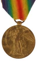 British military World War I Victory medal awarded to 2574311CPL.P.J.SIMPSON.C.F.C : For further