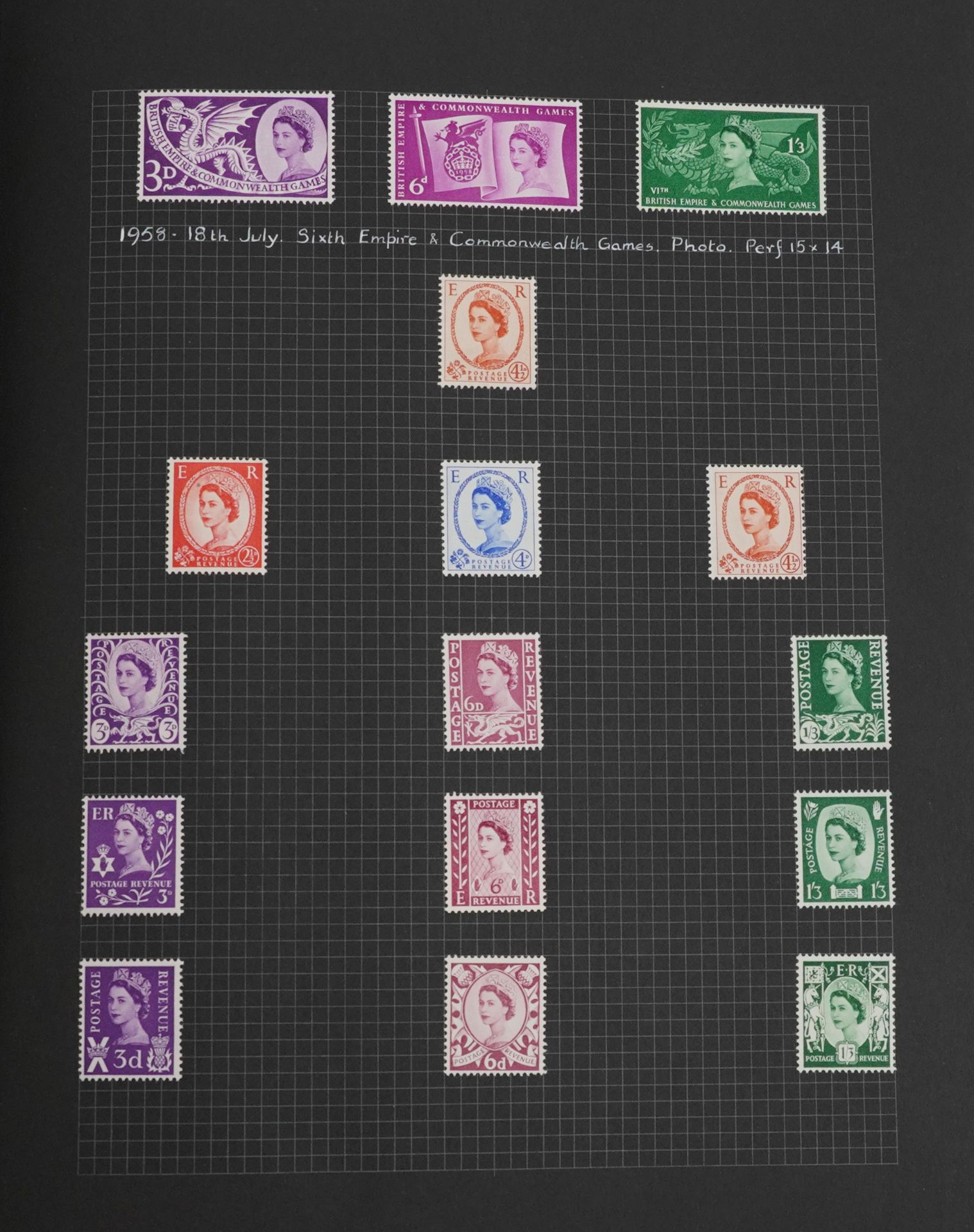 Collection of Commonwealth stamps arranged in three stamp albums : For further information on this - Image 6 of 10