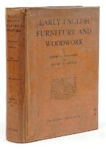 Early English Furniture and Woodwork, hardback book by Herbert Cescinsky & Ernest R Gribble, two