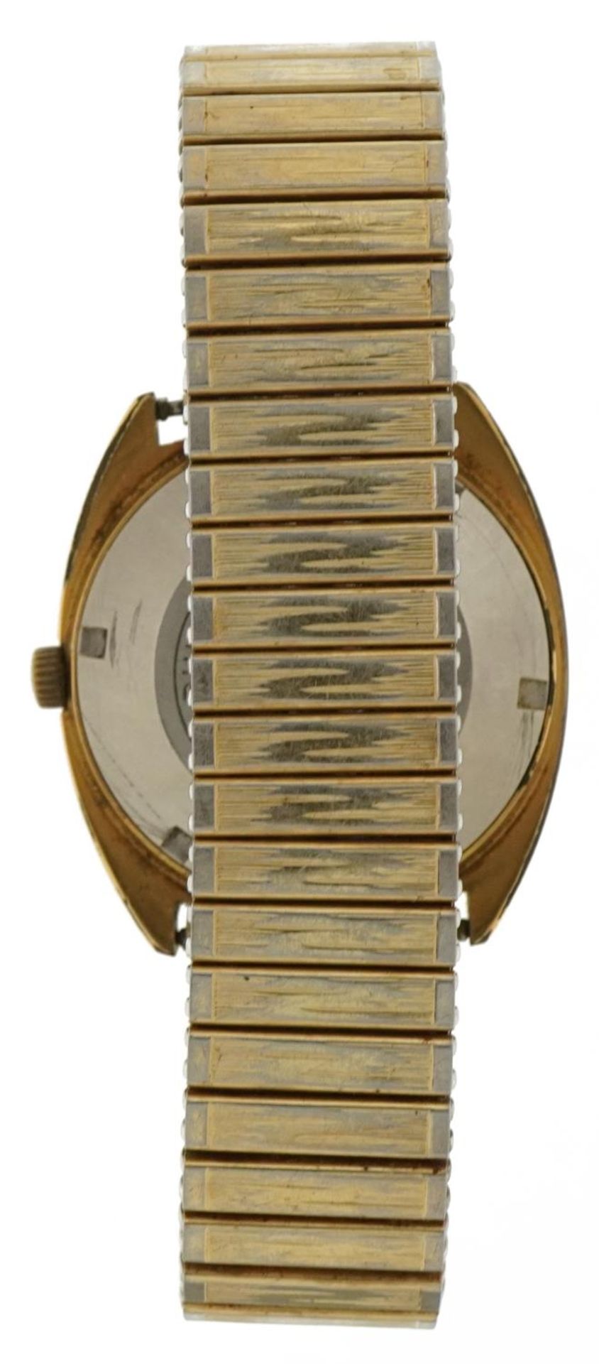 Bulova, gentlemen's Bulova Ambassador automatic wristwatch with day/date aperture, the case 30mm - Bild 3 aus 5