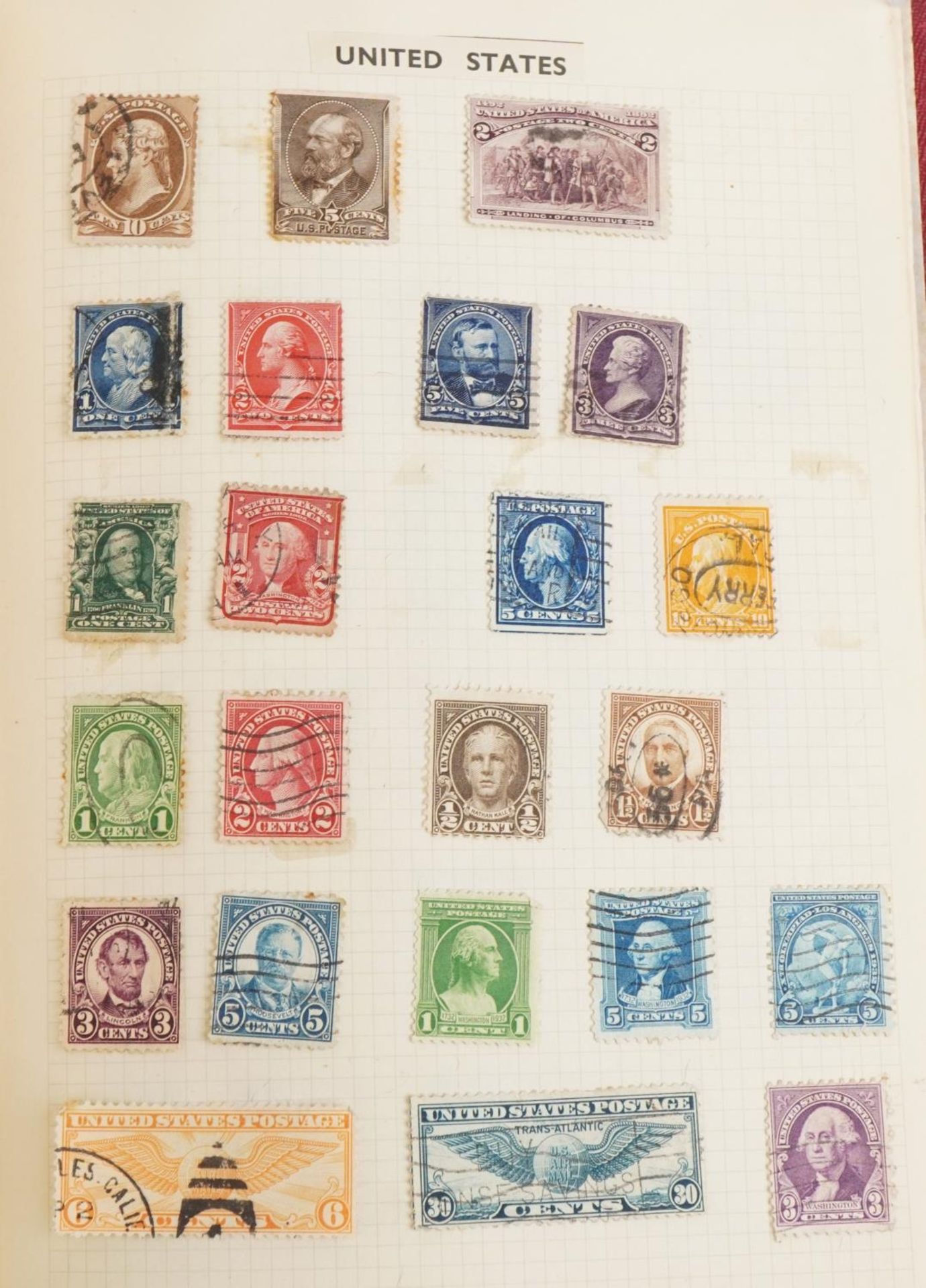 19th century and later British and world stamps arranged in four albums including Penny Black, Two - Bild 10 aus 22
