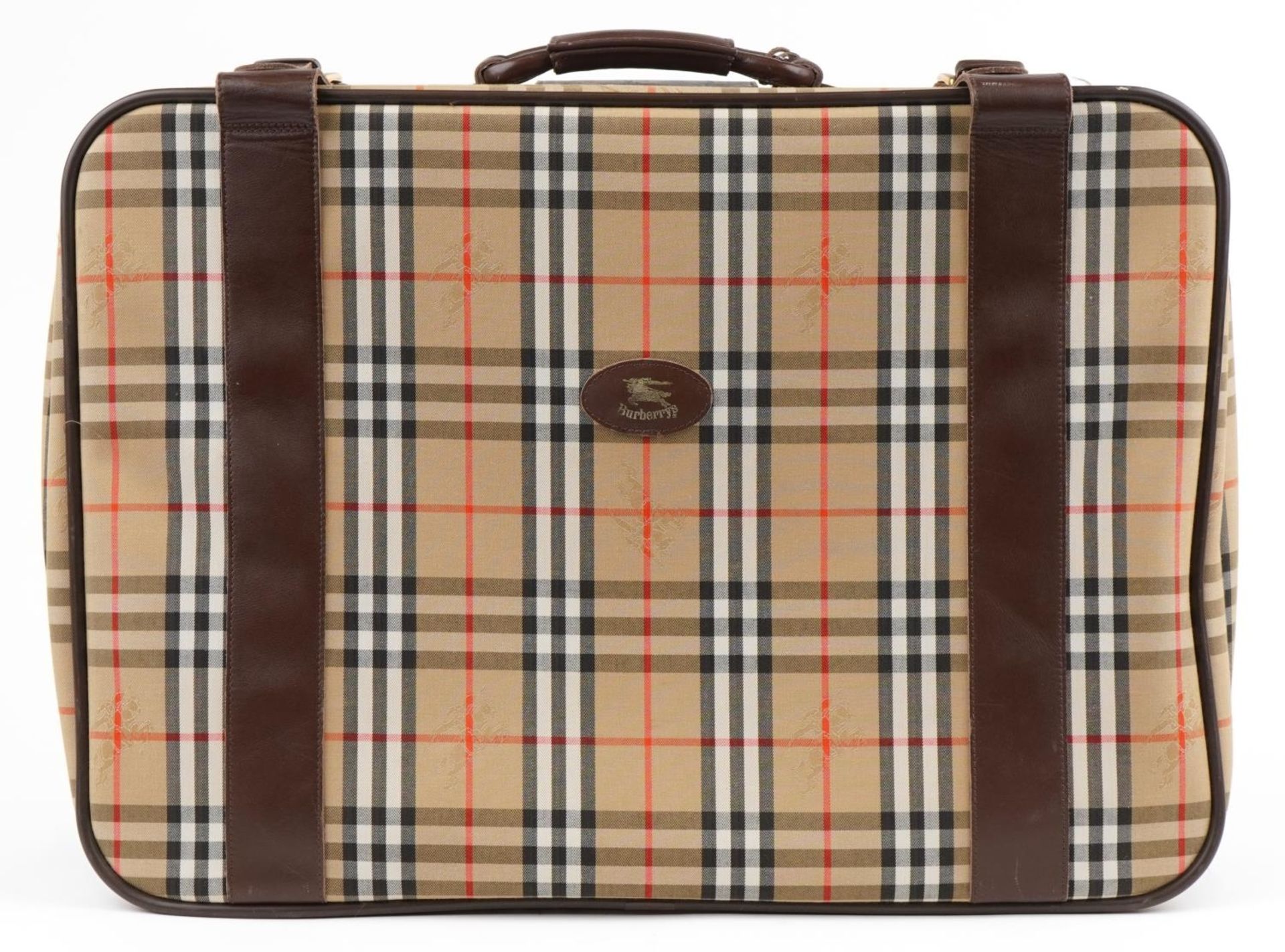 Vintage Burberry's Nova check suitcase, 44cm H x 60cm W x 17cm D : For further information on this - Bild 4 aus 8