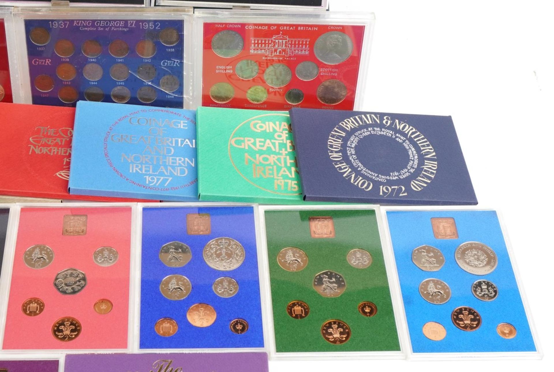 Great Britain and Ireland proof and commemorative coin sets including Coinage of Great Britain & - Bild 4 aus 5