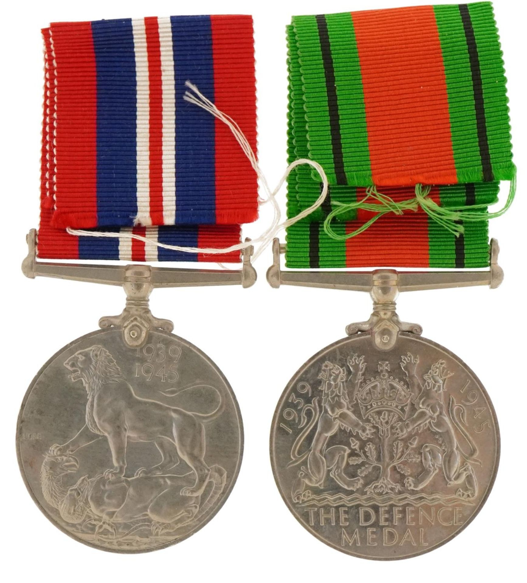 Two British military World War II medals with box of issue inscribed R C H Ainsworth : For further - Image 4 of 4