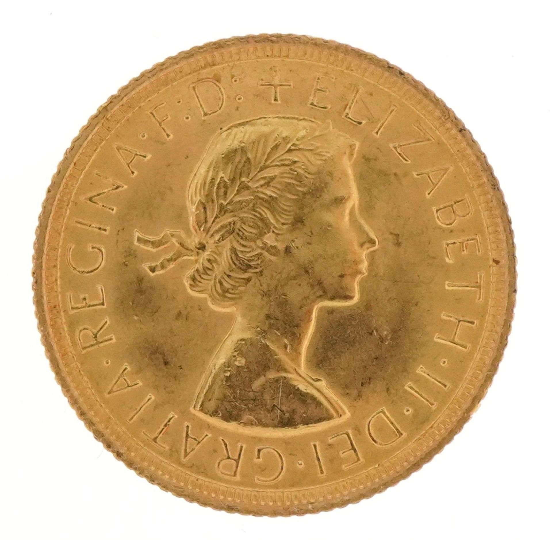 Elizabeth II 1968 gold sovereign : For further information on this lot please visit www. - Image 2 of 3