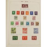 Collection of Commonwealth stamps arranged in three stamp albums : For further information on this