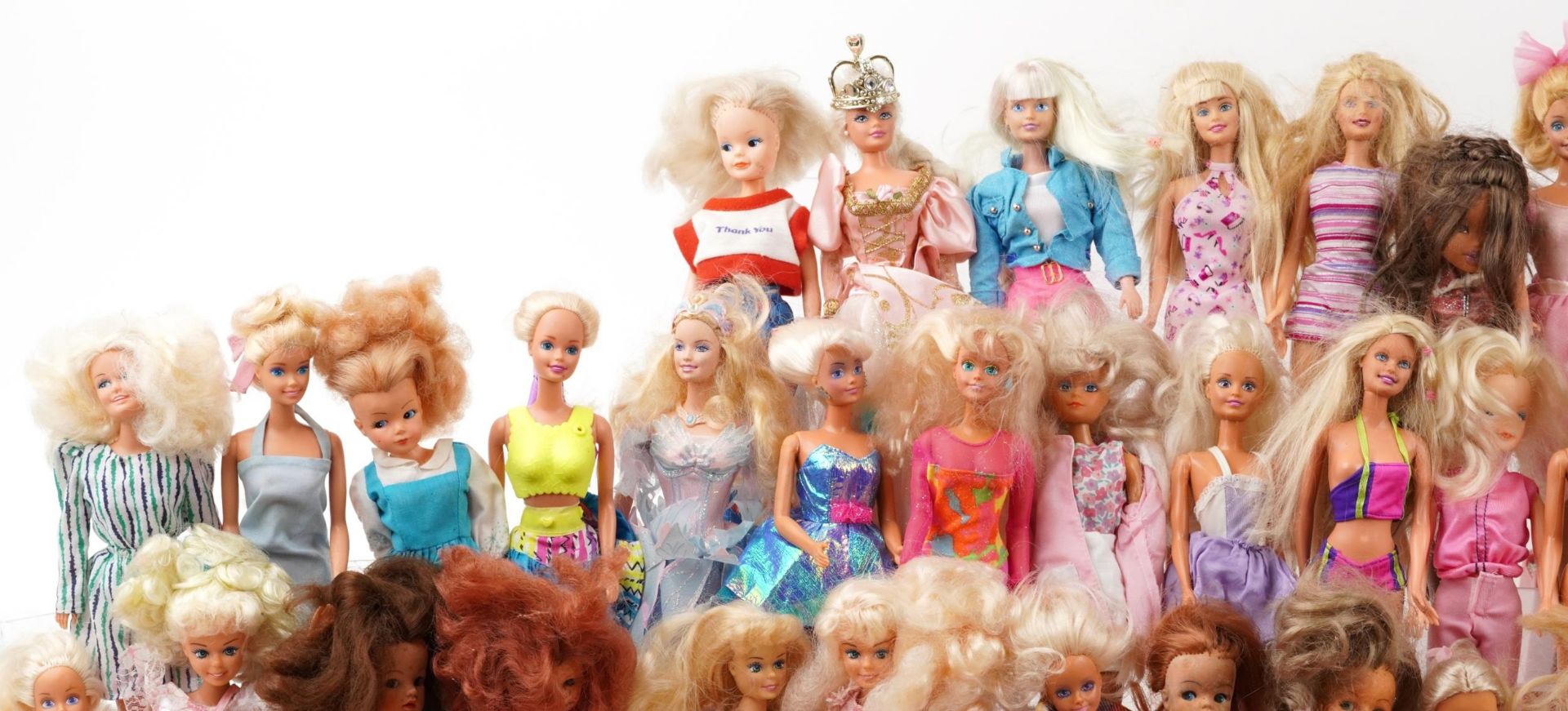 Extensive collection of vintage and later dolls and action figures, predominantly Sindy, Barbie - Bild 2 aus 6