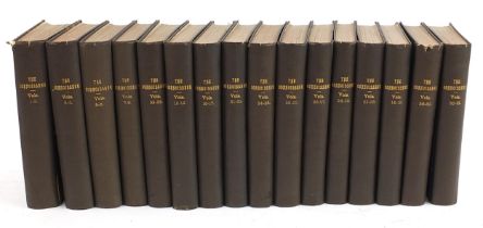 The Connoisseur, sixteen hardback books comprising volumes 1-37, various publishers : For further