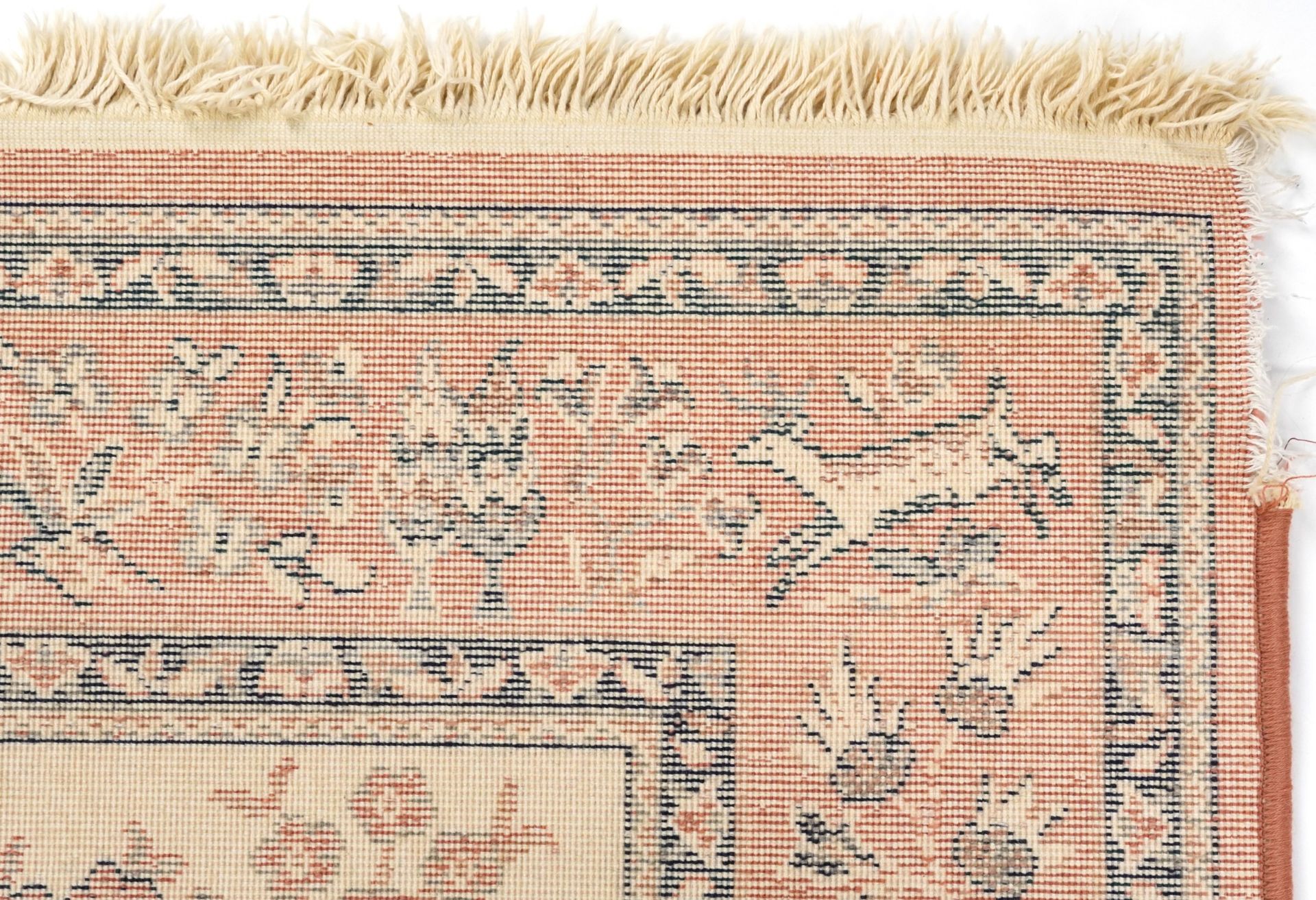 Rectangular Iranian rug decorated with warriors on horseback, 168cm x 114cm : For further - Bild 6 aus 7