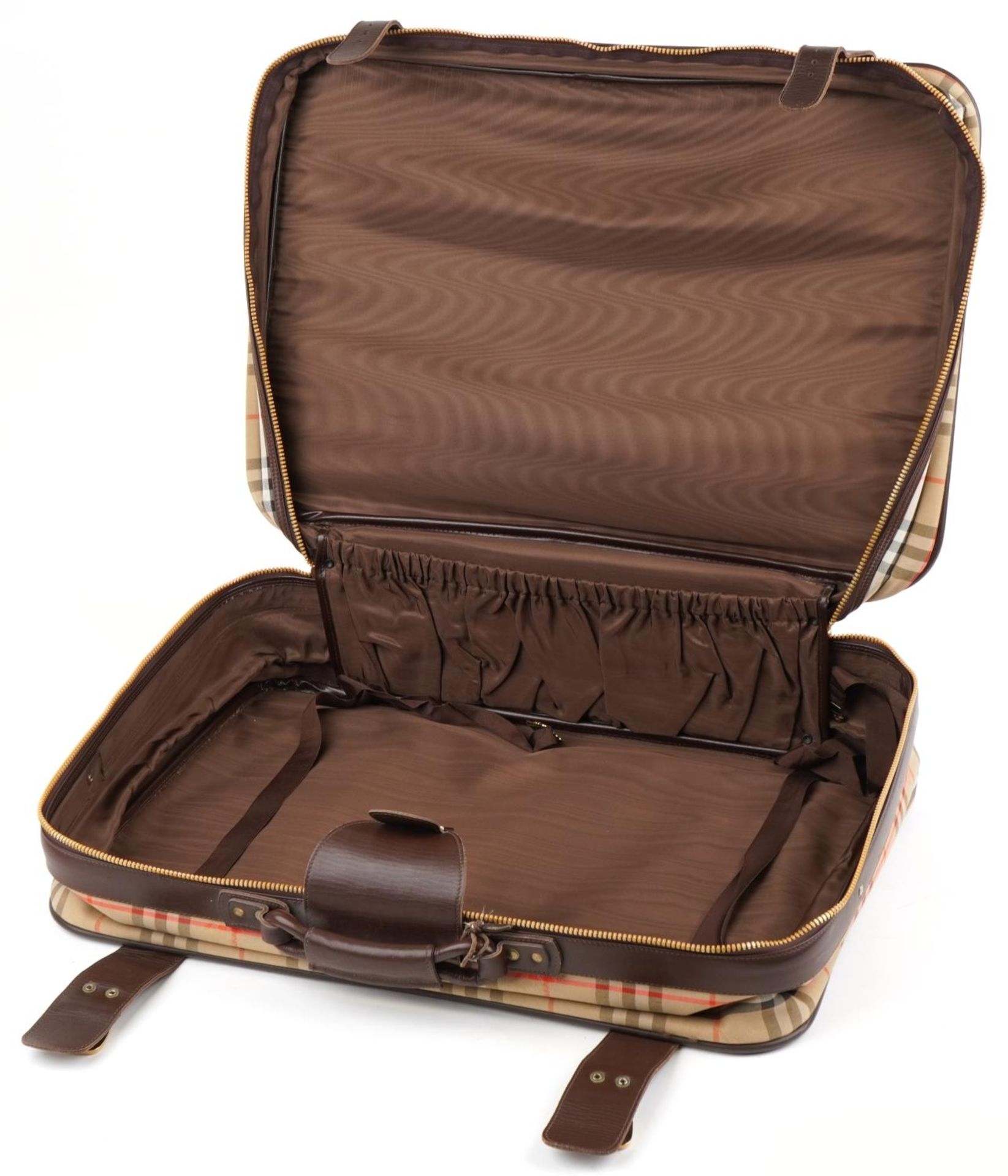 Vintage Burberry's Nova check suitcase, 44cm H x 60cm W x 17cm D : For further information on this - Bild 6 aus 8