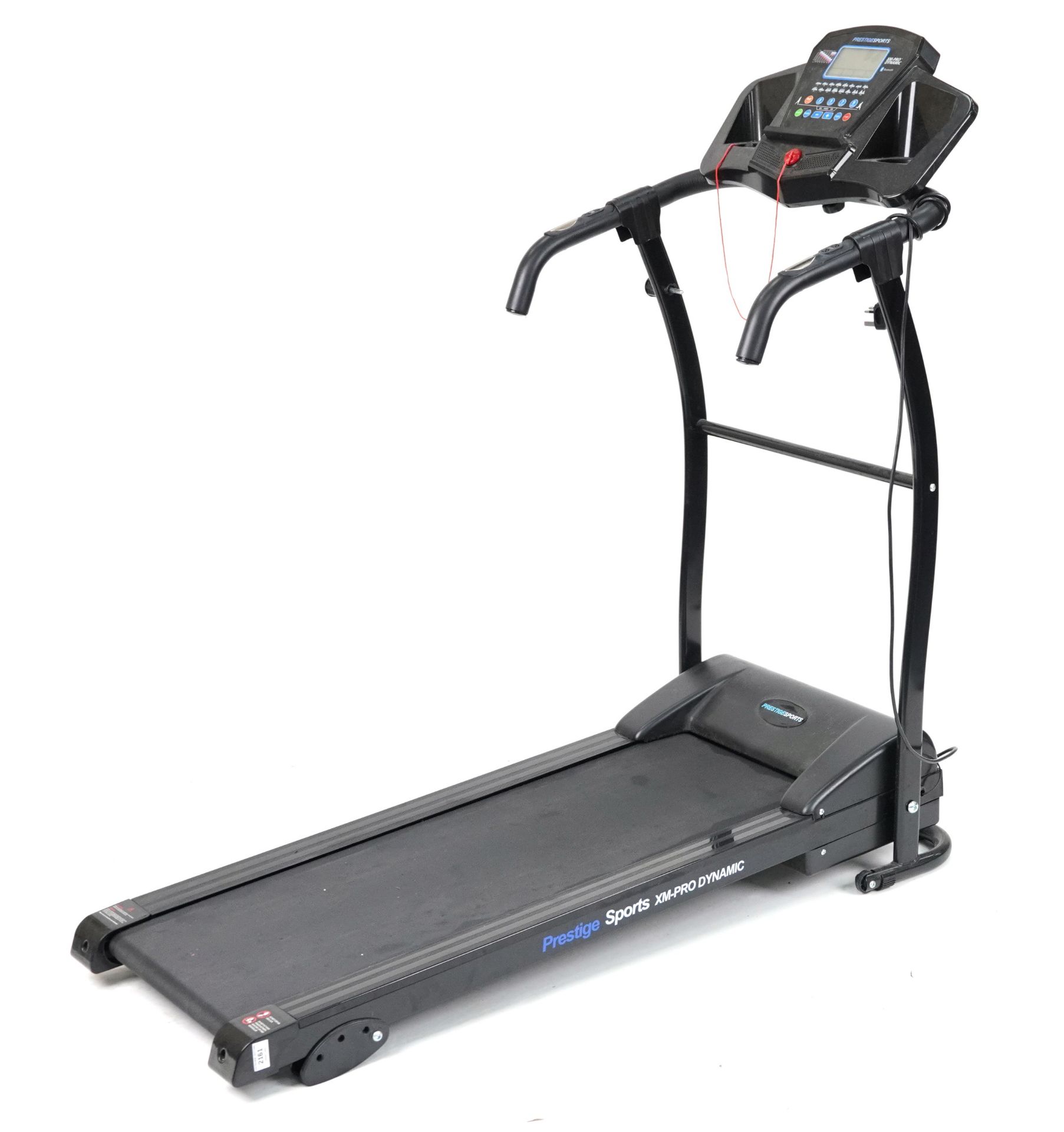Prestige Sports XM-Pro Dynamic treadmill : For further information on this lot please visit www.