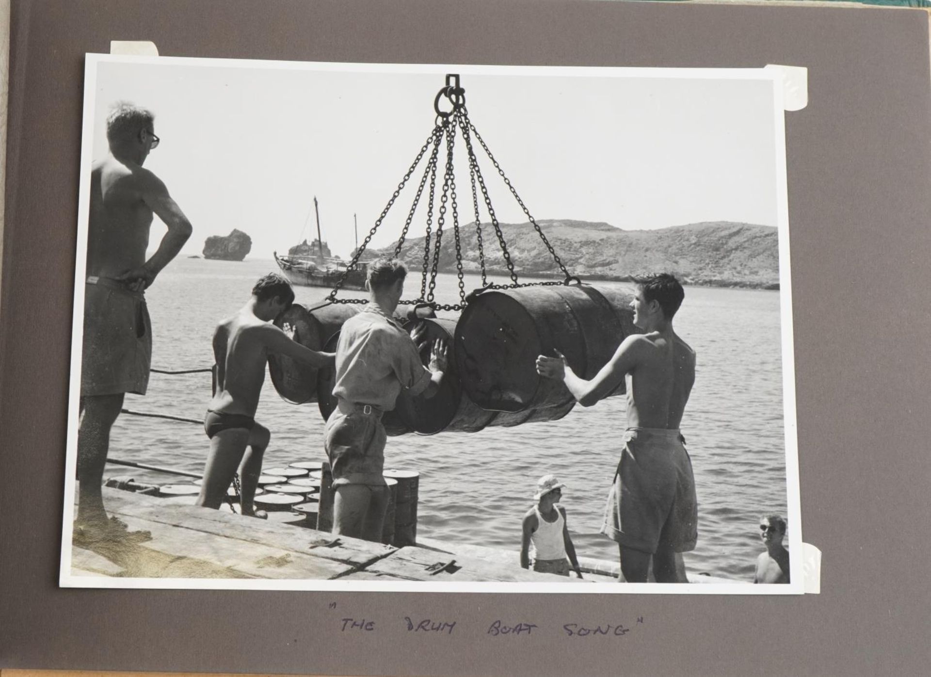 Military interest photographs arranged in an album relating to Royal Air Force Salalah, Dhofar, - Image 2 of 28