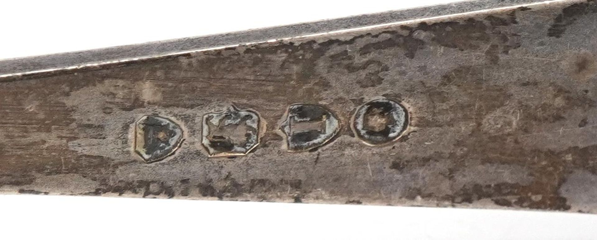 Four pairs of Georgian and later silver sugar tongs, the largest 14cm in length, total 114.6g : - Image 4 of 4