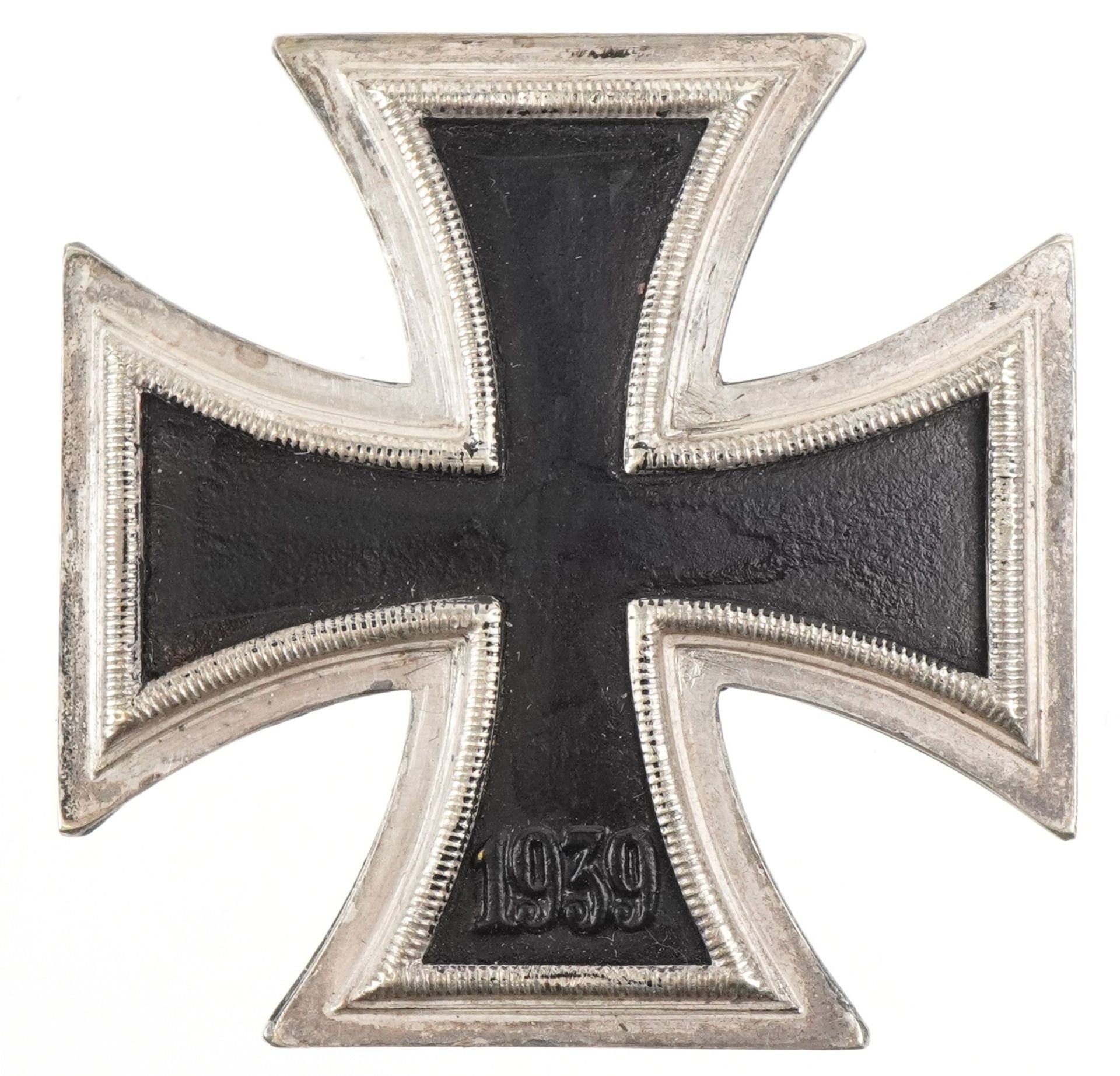 German military interest de-Nazified 1st Class Iron Cross with fitted box : For further - Image 2 of 4