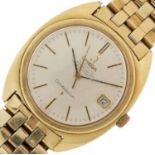 Omega, gentlemen's Omega Constellation automatic chronometer wristwatch with date aperture, 34mm