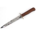 German military interest boot knife, 28.5cm in length : For further information on this lot please