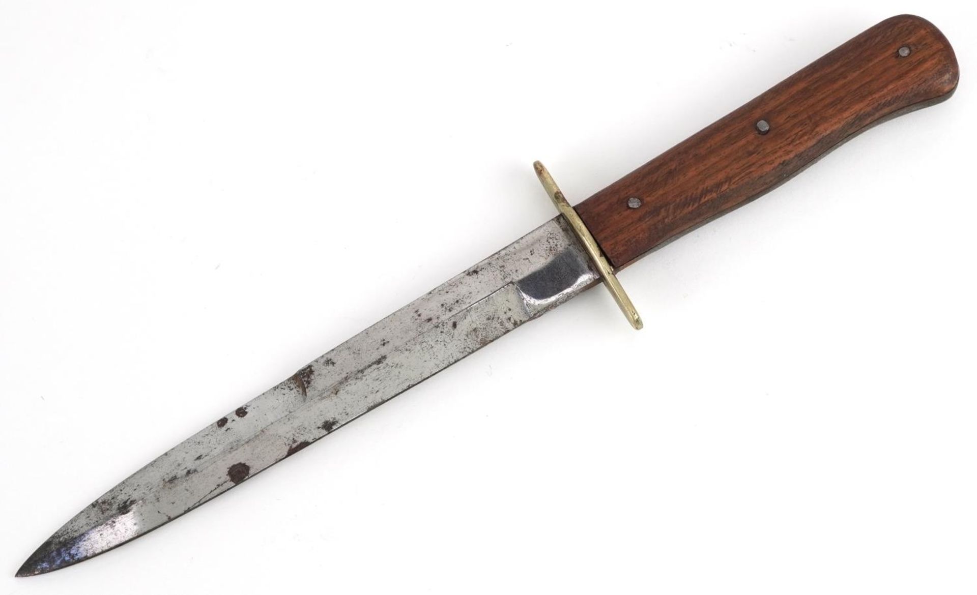 German military interest boot knife, 28.5cm in length : For further information on this lot please