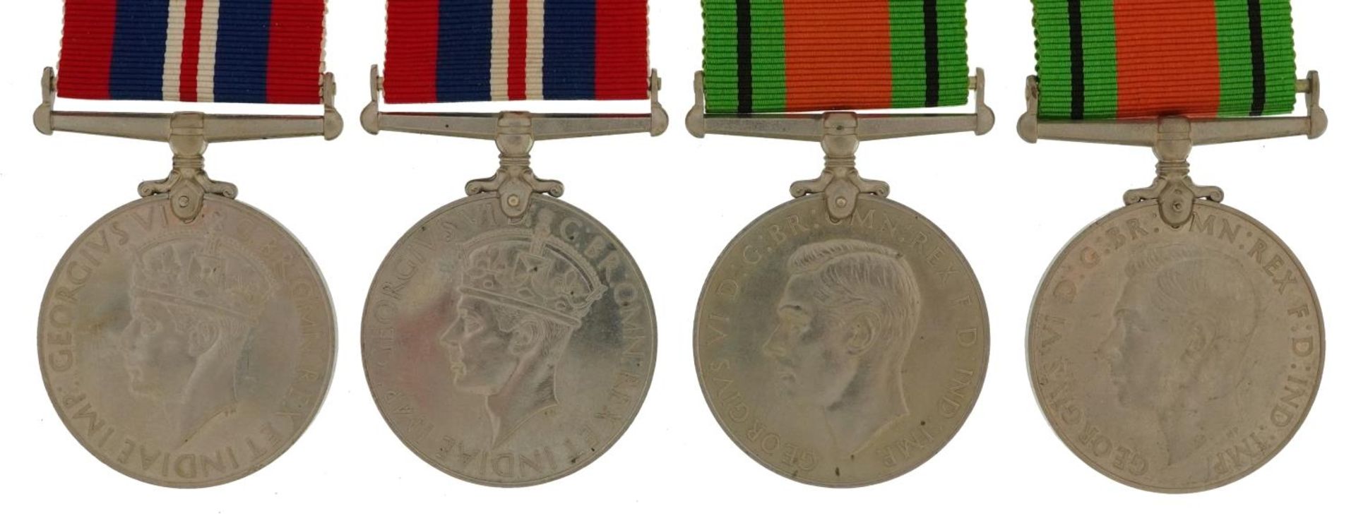 Four British military World War II medals with two boxes of issue : For further information on - Bild 2 aus 3