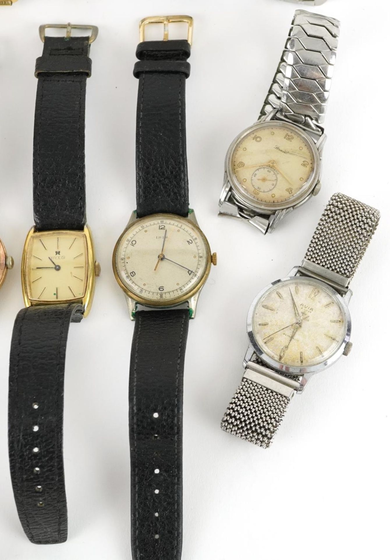 Fourteen vintage gentlemen's wristwatches and a watch movement including Hudson Seawatch, Smiths, - Image 4 of 4