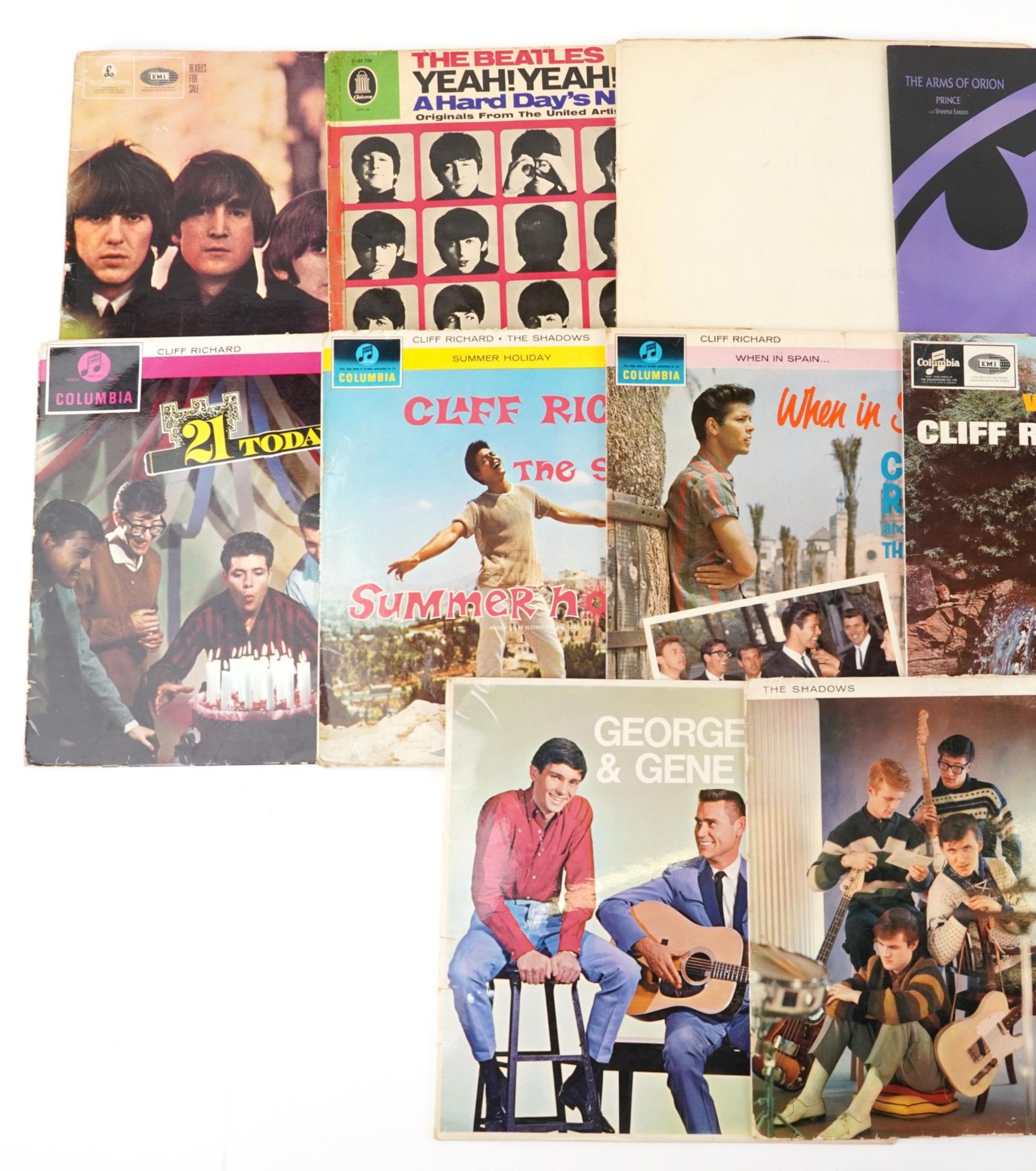 Vinyl LP records including The Beatles and Cliff Richard : For further information on this lot - Image 2 of 3