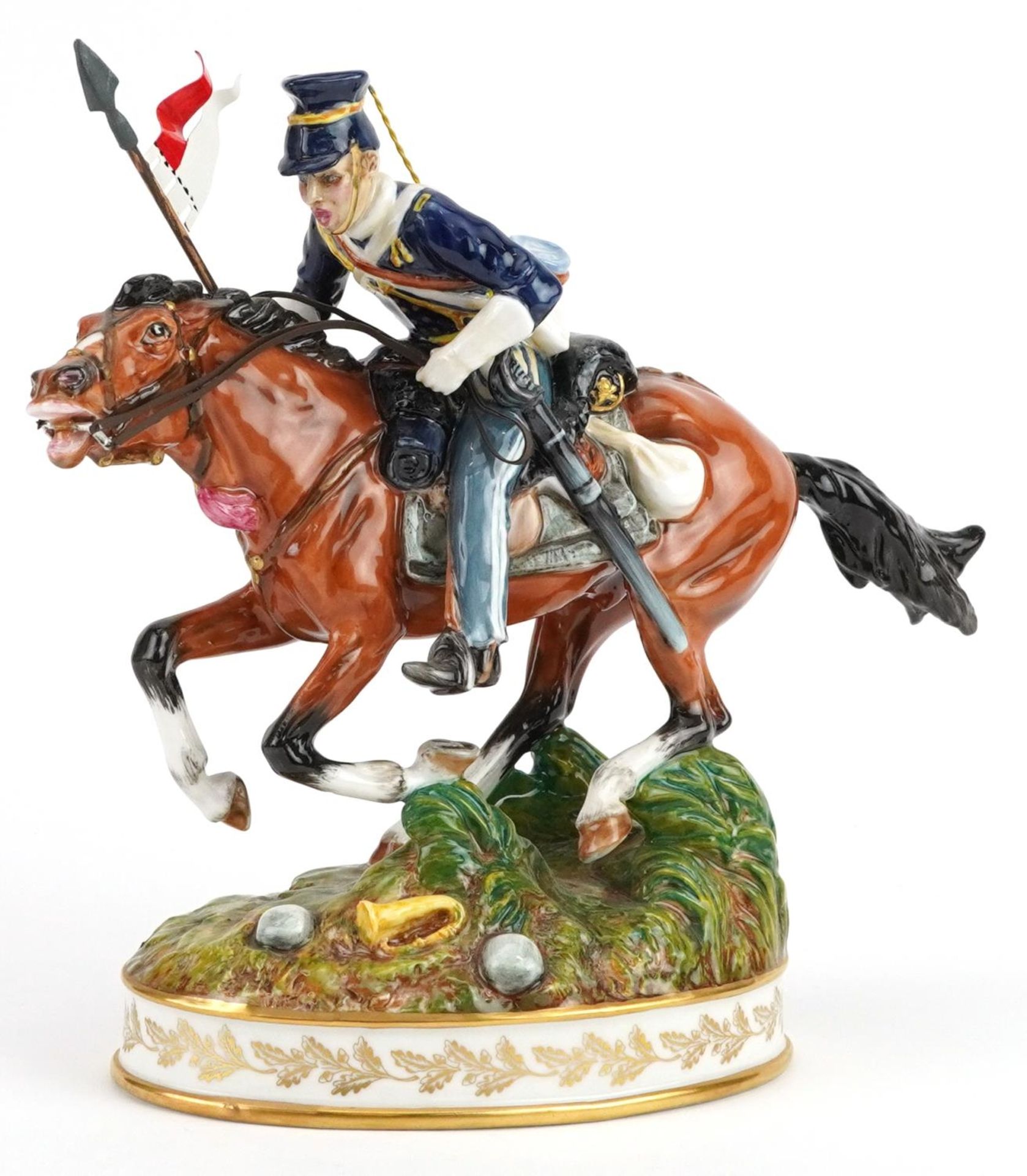 Royal Doulton Charge of the Light Brigade figure group HN4486, 23cm in length : For further